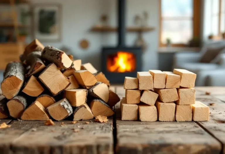 Bûche compressée ou bûche de bois classique : laquelle revient le moins cher et reste la plus écologique pour se chauffer ?