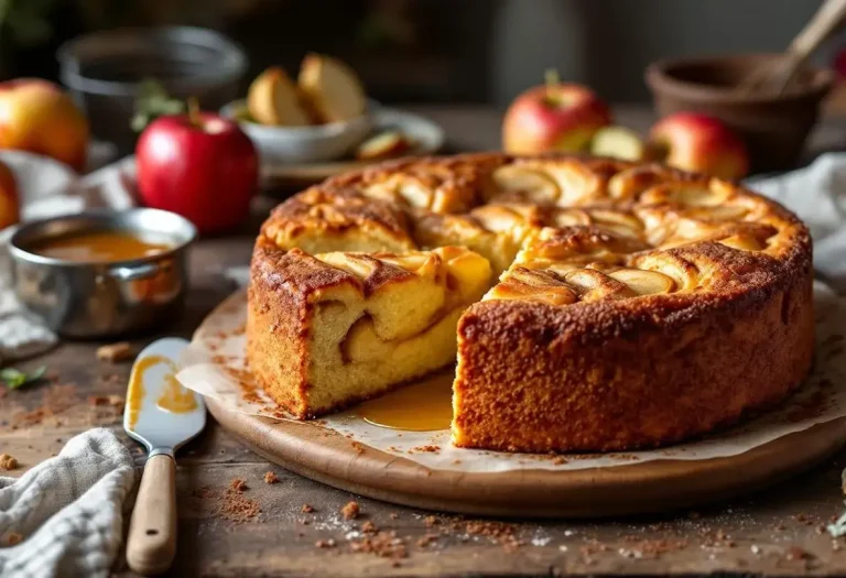 Gâteau aux pommes : l’astuce du beurre chaud qui caramélise tout et sublime votre dessert en chef‑d’œuvre