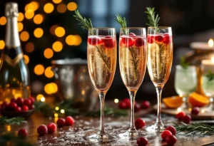 Nouvel an : ce cocktail au champagne prêt en 5 minutes, sans shaker ni doseur, va sauver votre apéro en panique