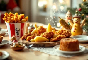 Repas au KFC, bûche au plafond… ces traditions culinaires de Noël insolites à travers le monde