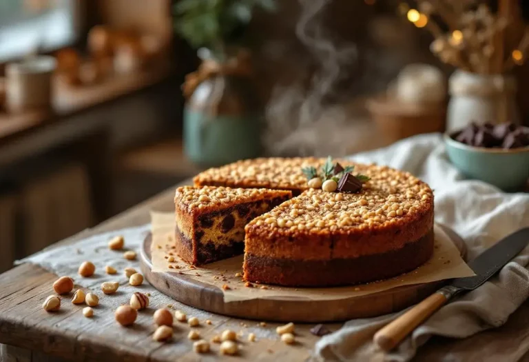 C'est la nouvelle recette qui fait fureur cet hiver : le gâteau noisettes-chocolat à la croûte ultra craquante (et vraiment facile)