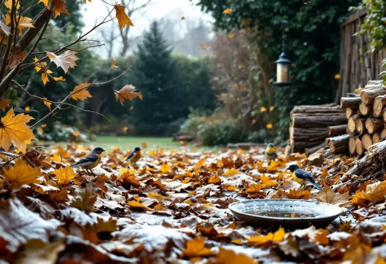 Ces feuilles et branches laissées dans votre jardin peuvent sauver les oiseaux du froid, pourtant on les retire trop souvent