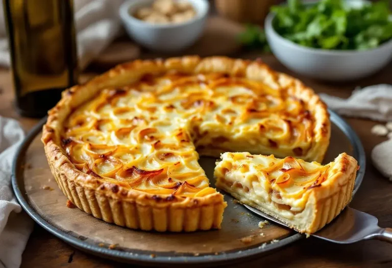 Cette tarte à l’oignon me fait craquer à chaque fois (ma recette ultra simple, bien fondante et tellement savoureuse)