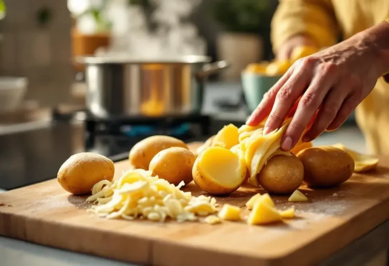 Faut-il éplucher vos pommes de terre avant ou après cuisson ? Voici l’erreur courante qui peut gâcher tout votre plat !