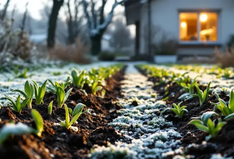 Ils plantent en janvier malgré le gel, car ces légumes n’ont vraiment peur de rien