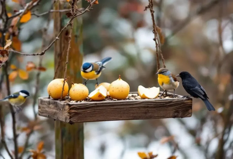 Jardin : ne jetez plus ce fruit d’hiver méconnu, il fait accourir les oiseaux et booste vos récoltes