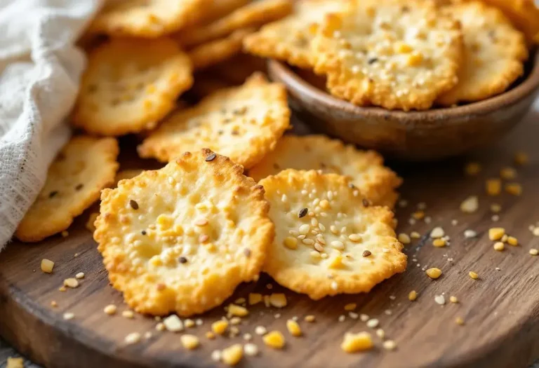 « Je les prépare en 10 minutes pour l'apéro » : mes crackers maison ultra croustillants au fromage et graines dorées, bien plus savoureux que les industriels