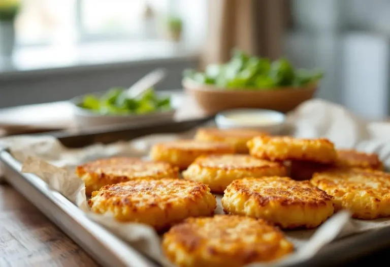 « Je les prépare en 10 minutes pour toute la famille » : mes galettes de pommes de terre crousti-dorées au four, tellement plus légères que des frites
