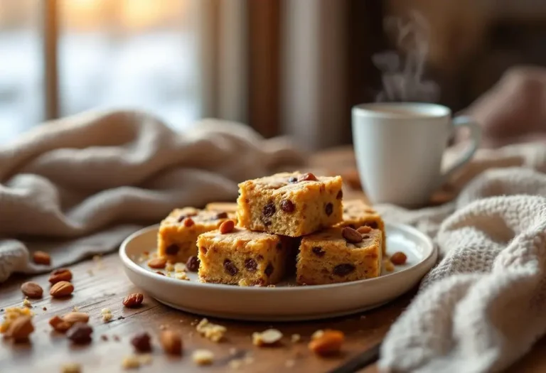 La découverte moelleuse de l’hiver : des carrés raisins-amandes pour une pause sucrée ultra simplissime !