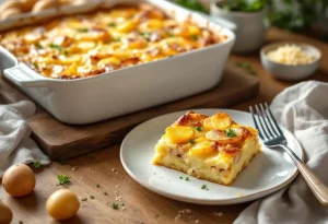 Marre des quiches ? Craquez pour ce clafoutis pommes de terre-thon ultra fondant, express en 5 minutes