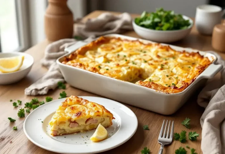 Marre des quiches ? Craquez pour ce clafoutis pommes de terre-thon ultra fondant, prêt en 5 minutes