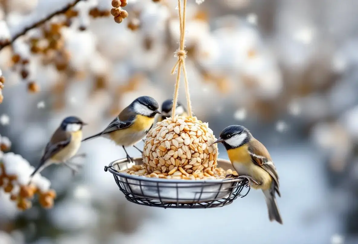On parle souvent de nichoirs, mais rarement de cet aliment vital pour la survie des oiseaux en hiver