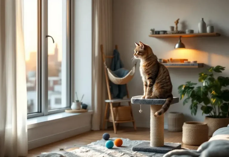Quand votre chat passe ses journées seul : comment l’aider à rester heureux malgré vos absences ?