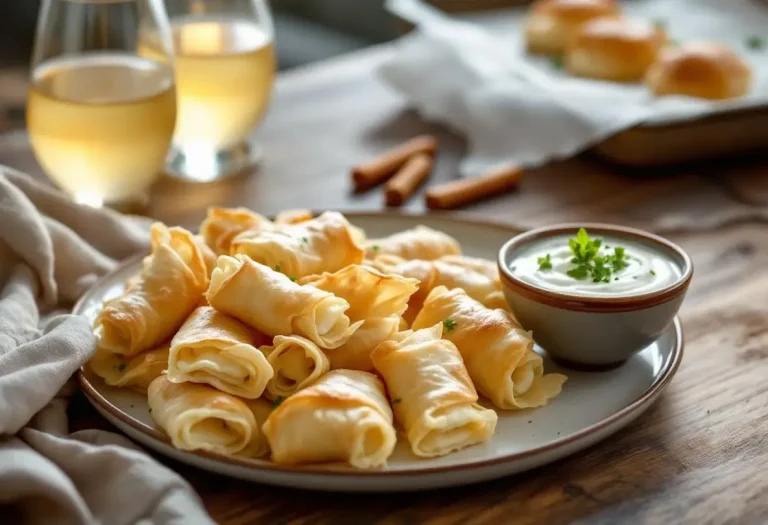 Roulés croustillants express : l'apéro ultra gourmand prêt en 15 minutes