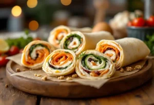 Roulés de crêpes surprises pour l’apéro : 4 garnitures express à préparer à l’avance