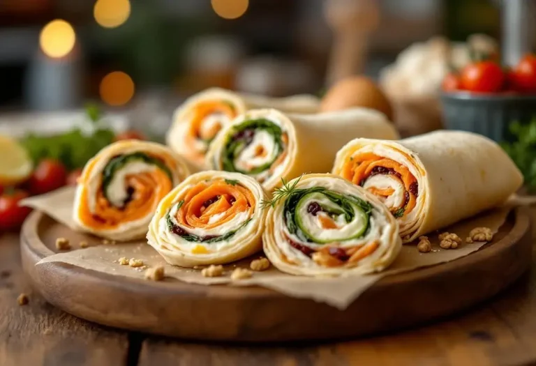 Roulés de crêpes surprises pour l’apéro : 4 garnitures express à préparer à l’avance