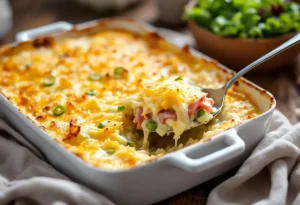 « Un gratin poireaux-jambon léger et rapide » : la recette conviviale qui transforme mes dîners d’hiver en moins de 40 minutes