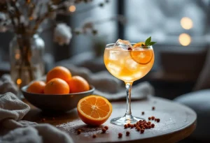 Un jour, un cocktail : Fizz mandarine-poivre Timut pétillant pour réchauffer l’hiver