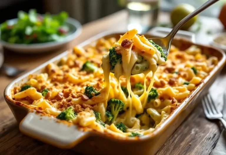 « Un plat familial fondant avec des restes de pâtes » : 20 minutes au four et le tour est joué pour ce gratin de pâtes aux brocolis irrésistible