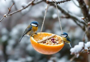 Cet agrume que vous jetez chaque matin peut devenir un refuge précieux pour les oiseaux du jardin cet hiver