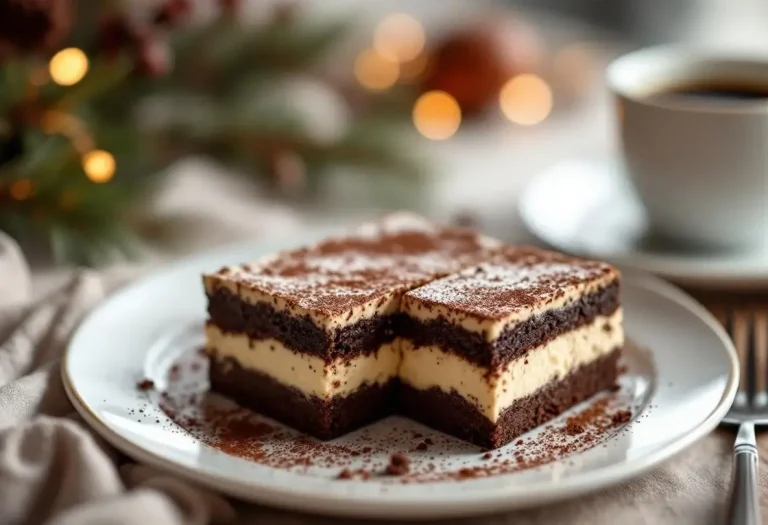 « Je n'ose plus servir un dessert classique à mes invités » : ce brownie revisité façon tiramisu est devenu l'incontournable ultra-gourmand de mes fins de repas d'hiver