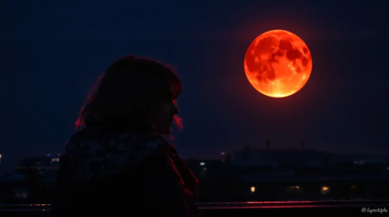 Pourquoi la prochaine pleine lune sera rouge début mars et ce que ce phénomène révèle