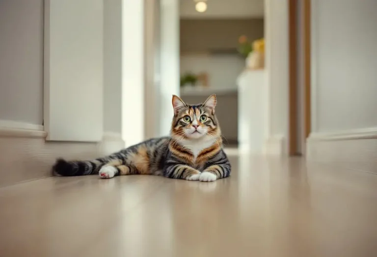 Pourquoi votre chat adore-t-il tant s’installer pile dans votre passage ?