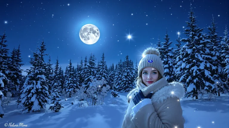 Une pleine lune des neiges magique pour débuter février